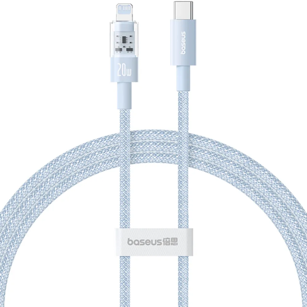 Baseus Gem USB-C to Lightning Cable 20W Μπλε 2m P10373001311-01 - Image 1