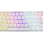 White Shark Shinobi GK-2022 Gaming Μηχανικό Πληκτρολόγιο 60% με Outemu Brown διακόπτες και RGB φωτισμό (Αγγλικό US) Λευκό