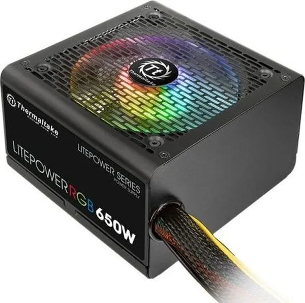 20241031100751_thermaltake_litepower_ii_750w_mayro_trofodotiko_ypologisti Thermaltake Litepower Ii 750W Μαύρο Τροφοδοτικό Υπολογιστή Full Wired - Image 1