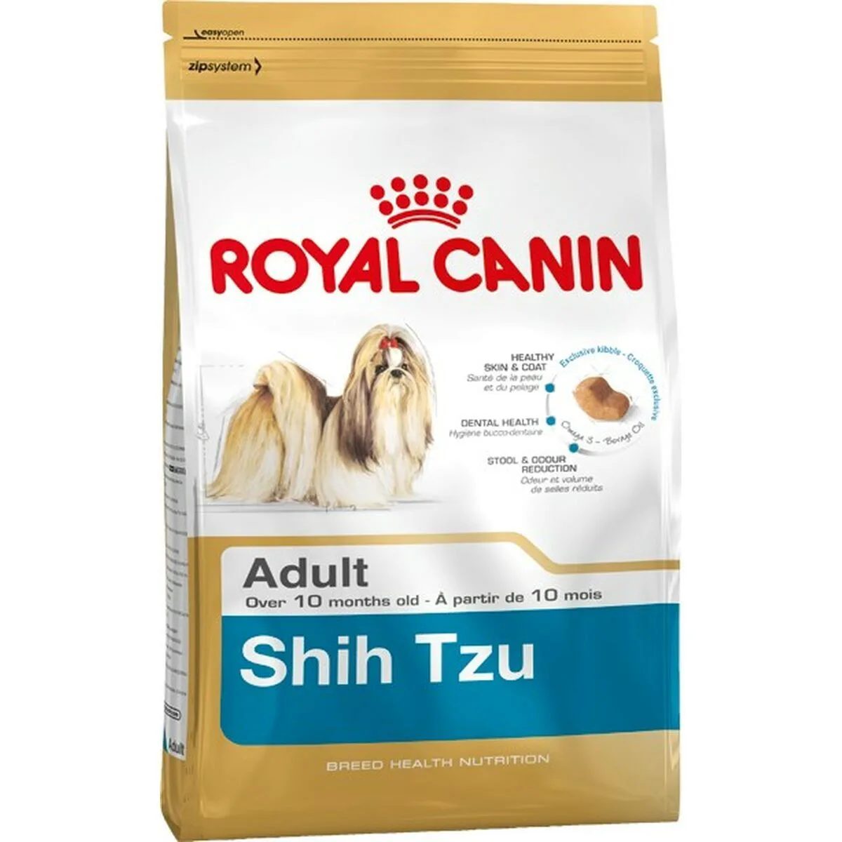 Royal Canin Adult Shih Tzu 7.5kg Ξηρά Τροφή για Ενήλικους Σκύλους Μικρόσωμων Φυλών με Πουλερικά και Ρύζι - Image 1