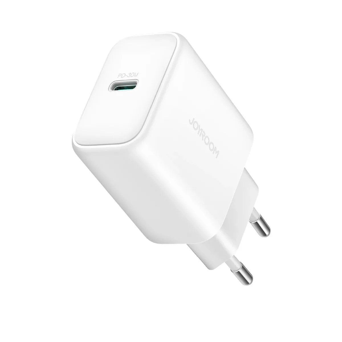 Joyroom Φορτιστής Χωρίς Καλώδιο με Θύρα USB-C 30W Power Delivery Λευκός (JR-TCF24) - Image 1