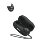 JBL Reflect Aero In-ear Bluetooth Handsfree Ακουστικά με Αντοχή στον Ιδρώτα και Θήκη Φόρτισης Μαύρα