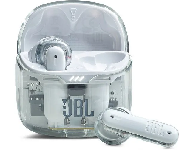 JBL Tune Flex In-ear Bluetooth Handsfree Ακουστικά με Θήκη Φόρτισης Ghost White - Image 1
