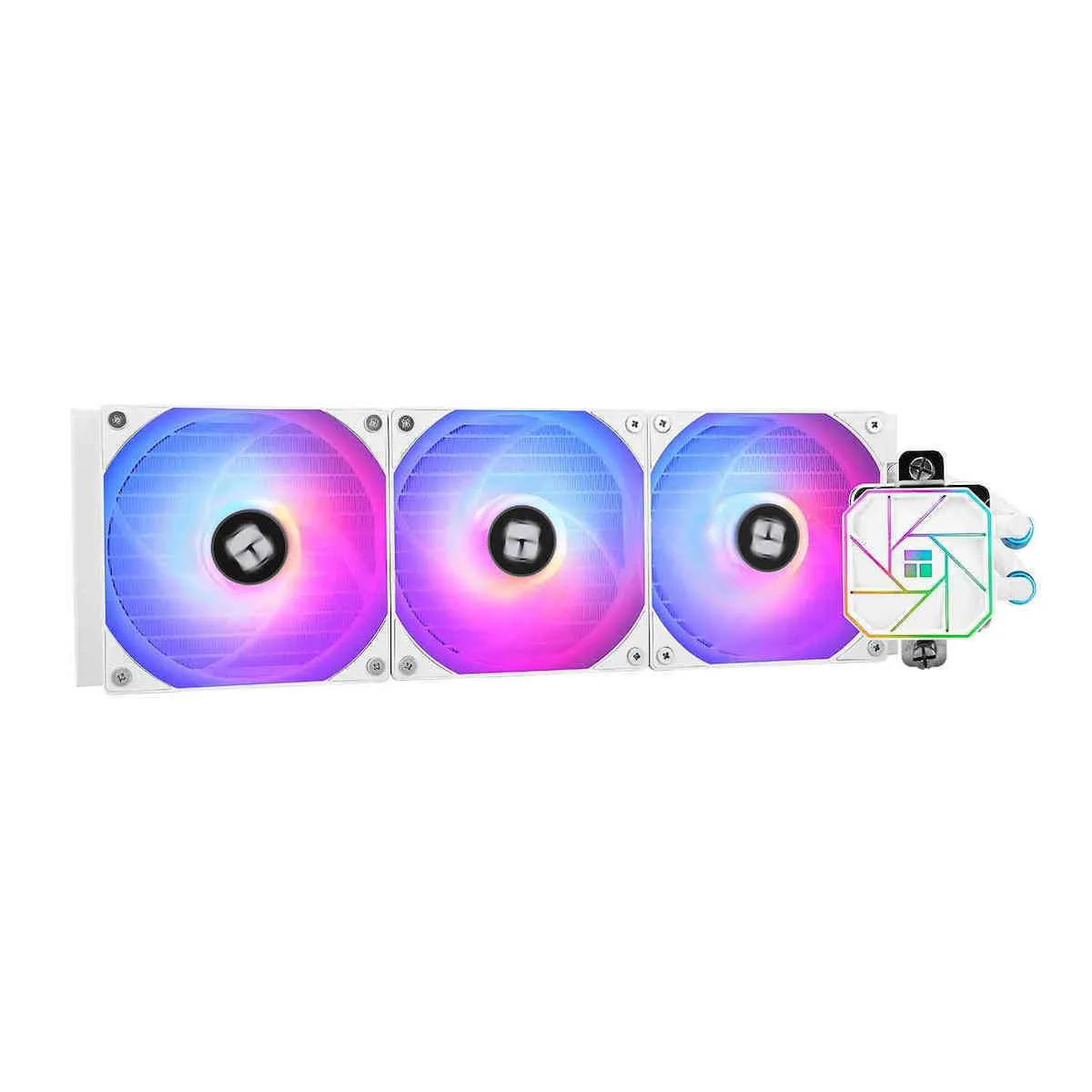 Thermalright Aqua Elite 360 (v3) Υδρόψυξη Επεξεργαστή Τριπλού Ανεμιστήρα 120mm για Socket AM4/AM5/1700/1200/115x με ARGB Φωτισμό Λευκή - Image 1