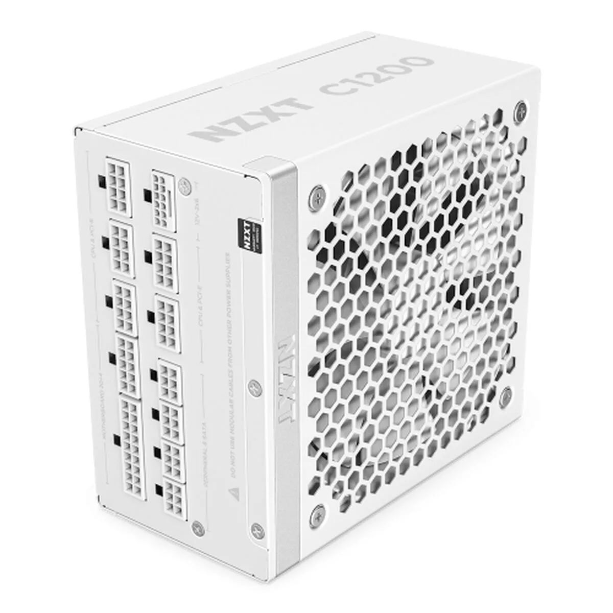 NZXT C1200 ATX 3.1 1200W Λευκό Τροφοδοτικό Υπολογιστή Full Modular 80 Plus Gold - Image 1