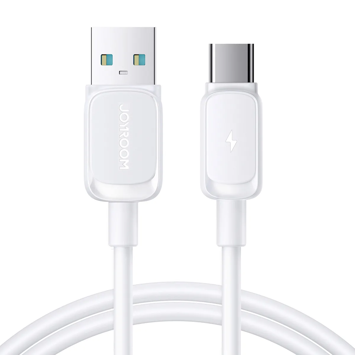 Joyroom USB 2.0 Cable USB-C male - USB-A 18W Λευκό 1.2m (S-AC027A14) - Image 1