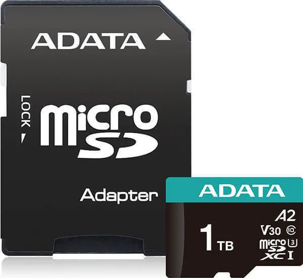 20241114152411_adata_sdxc_1tb_class_10_u3_v30_a2_uhs_i_me_antaptora Adata SDXC 1TB Class 10 U3 V30 A2 UHS-I με αντάπτορα - Image 1
