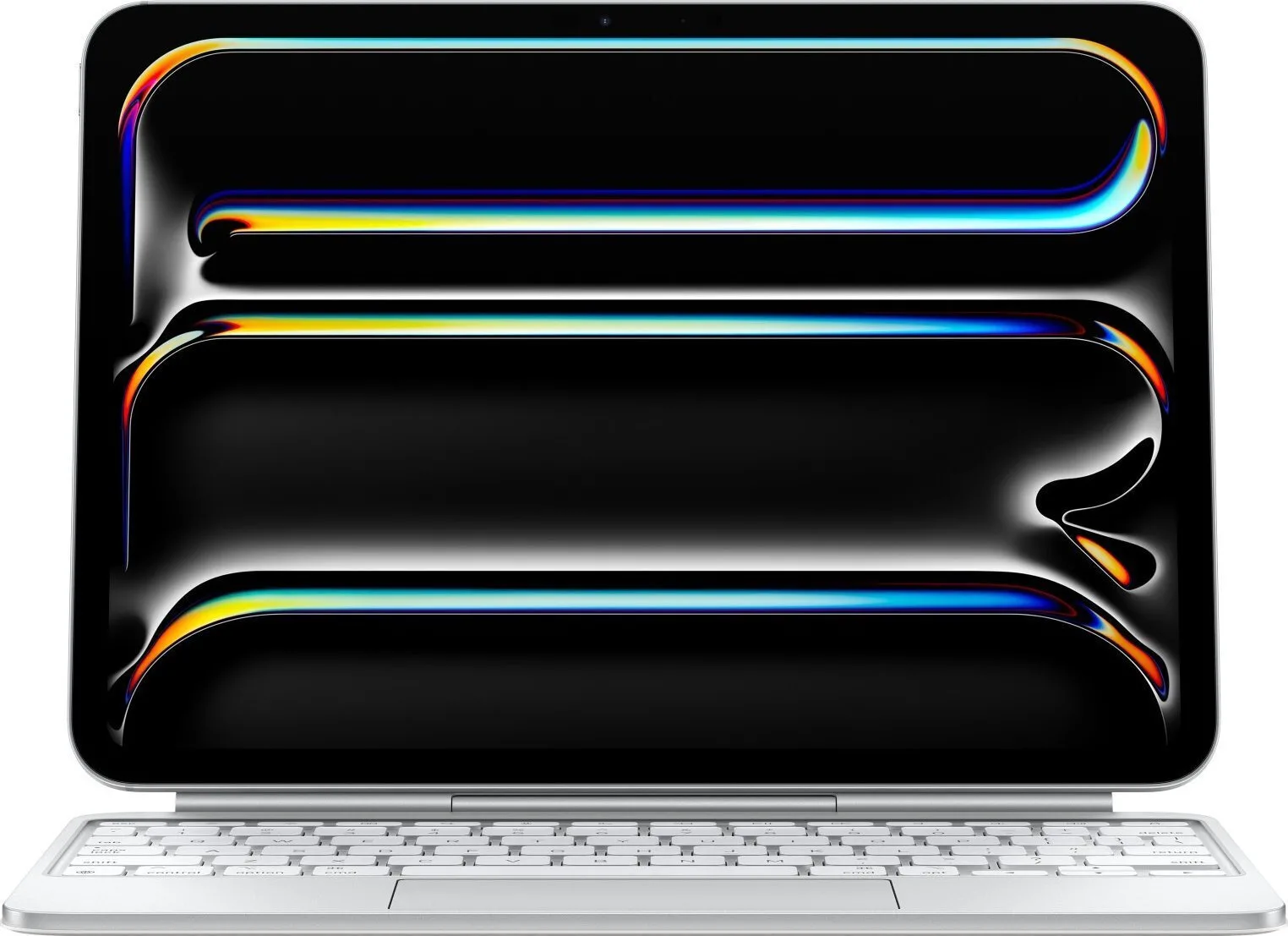 Apple Magic Keyboard Flip Cover Αγγλικά US Λευκό (iPad Pro 2024 11") MWR03LB/A - Image 1