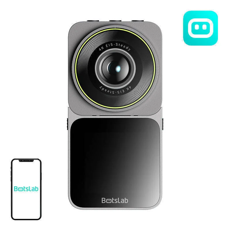 Botslab Κάμερα DVR Αυτοκινήτου 4K με Οθόνη 7" Wi-Fi, GPS INN48213 - Image 1