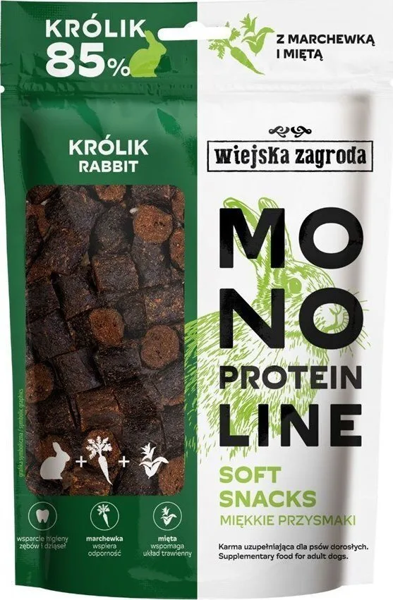 Wiejska Zagroda Soft Snacks Λιχουδιά για Κουτάβια χωρίς Γλουτένη με Αρνί 12εκ. 115gr - Image 1