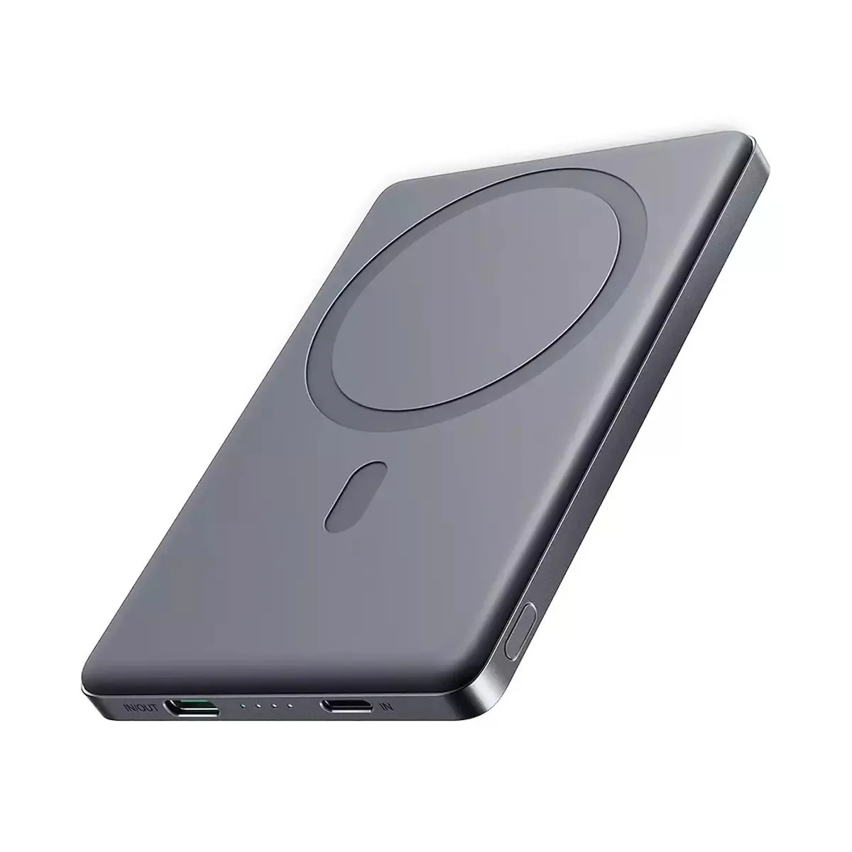 Joyroom JR-PBM08 MagSafe Power Bank 5000mAh 20W με Θύρα USB-C Power Delivery Gray - Image 1