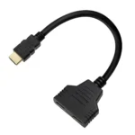 Savio Μετατροπέας HDMI male σε HDMI 2x female 1τμχ