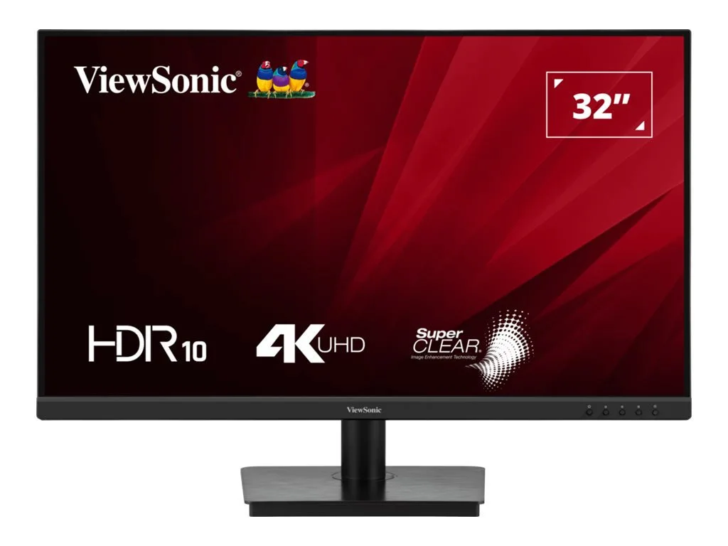 Viewsonic VA3208-4K-HD VA HDR Monitor 32" 4K 3840x2160 με Χρόνο Απόκρισης 4ms GTG - Image 1