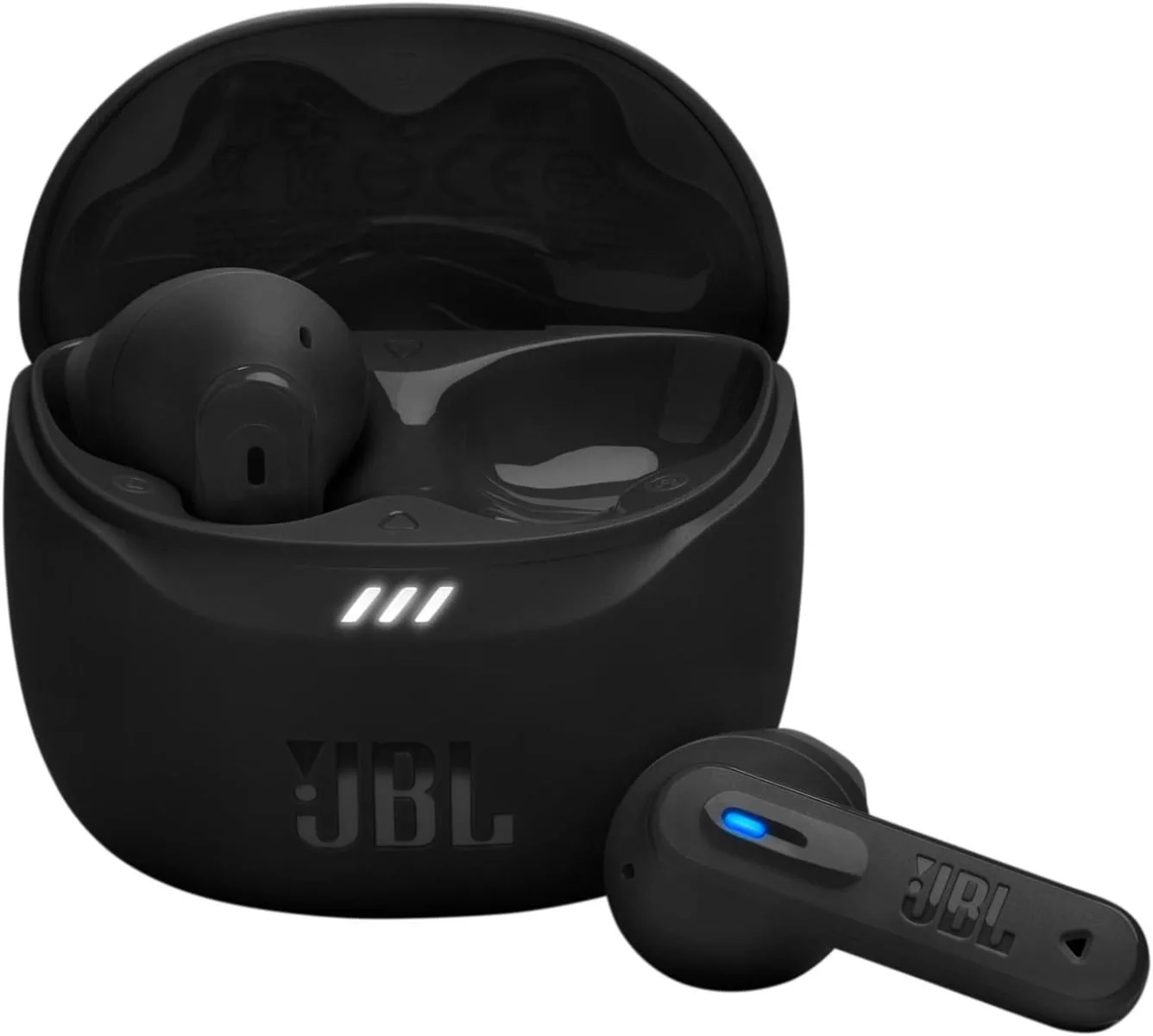 JBL Tune Flex 2 Earbud Bluetooth Handsfree Ακουστικά με Αντοχή στον Ιδρώτα και Θήκη Φόρτισης Μαύρα - Image 1