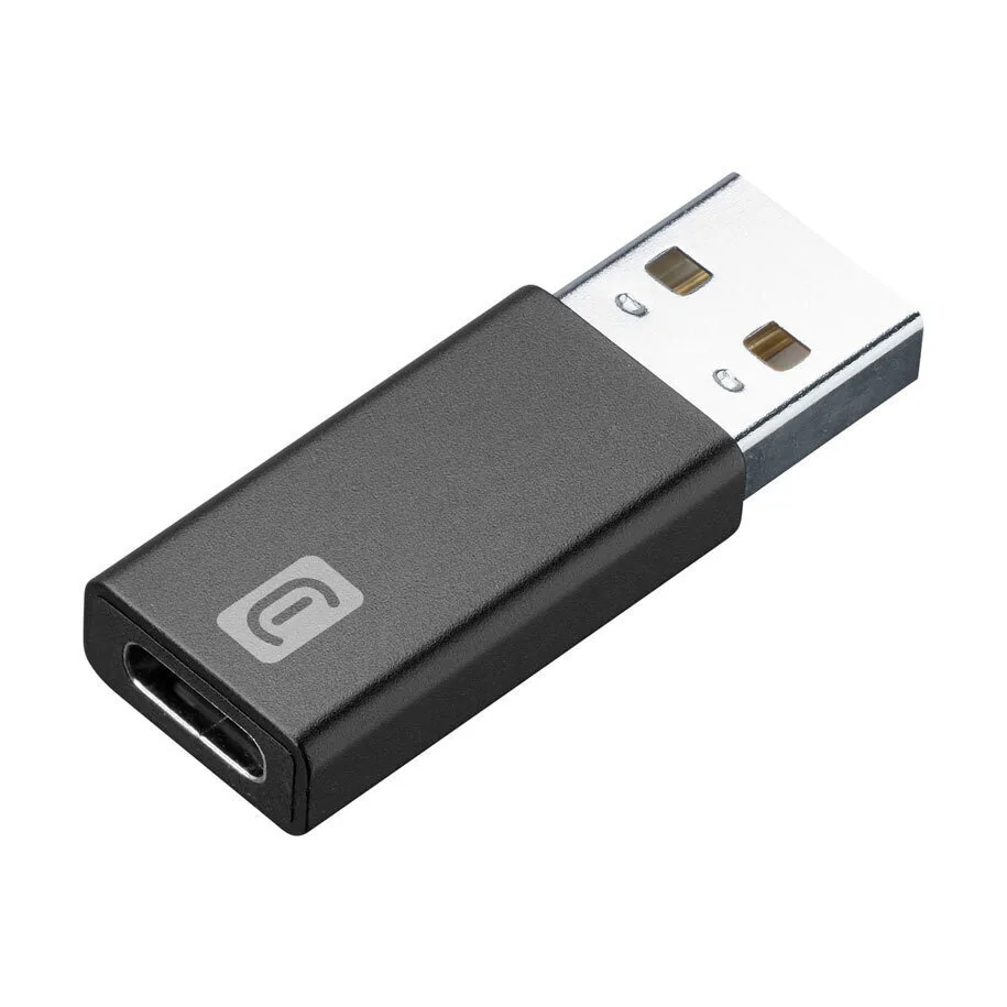 20241122161610_cellular_line_metatropeas_usb_a_male_se_usb_c_female_1tmch Cellular Line Μετατροπέας USB-A male σε USB-C female 1τμχ - Image 1