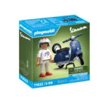 Playmobil Νεαρός Με Vespa για 5-99 ετών 71622
