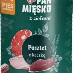 Pan Miesko Υγρή Τροφή Σκύλων σε Κονσέρβα με Πάπια χωρίς Σιτηρά & Γλουτένη 400gr
