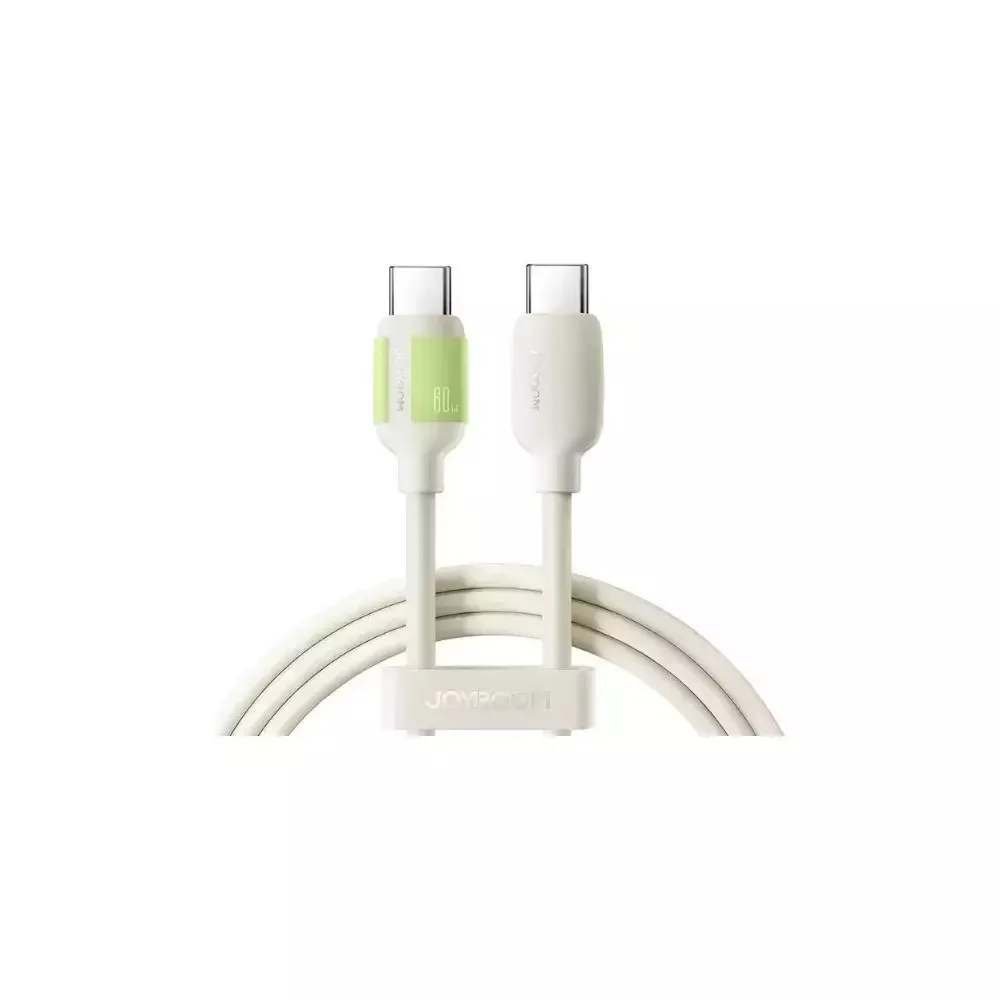 Joyroom S-A53 USB 2.0 Cable USB-C male - USB-C 60W Ασημί 2m - Image 1