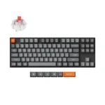 Keychron K8 Max QMK/VIA K8M-H1 Ασύρματο Gaming Μηχανικό Πληκτρολόγιο Tenkeyless με Keychron Super Red διακόπτες και RGB φωτισμό (Αγγλικό US)