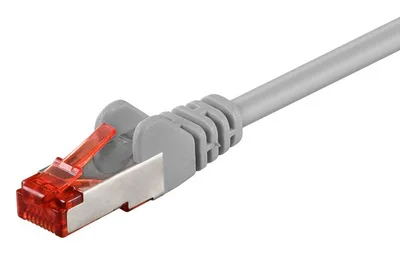 Goobay S/FTP Cat.6 Καλώδιο Δικτύου Ethernet 0.15m Γκρι 1τμχ 92455 - Image 1