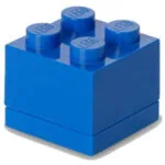 LEGO Mini Πλαστικό Παιδικό Δοχείο Φαγητού Μπλε 40111731