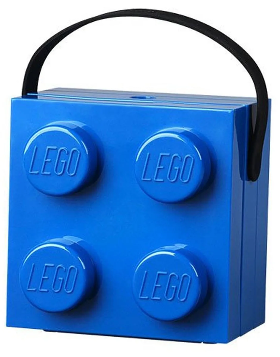 20241127153108_lego_plastiko_paidiko_docheio_fagitou_mple_299079_m17_x_p11_6_x_y6_6ek LEGO Πλαστικό Παιδικό Δοχείο Φαγητού Μπλε 17 x 11.6 x 6.6εκ. 299079 - Image 1