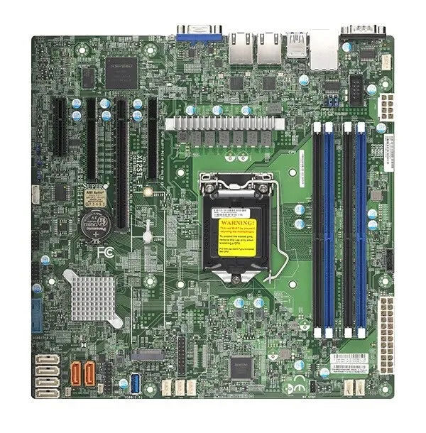 Gigabyte MX34-BS0 C252 Motherboard Micro ATX με Intel 1200 Socket - Image 1