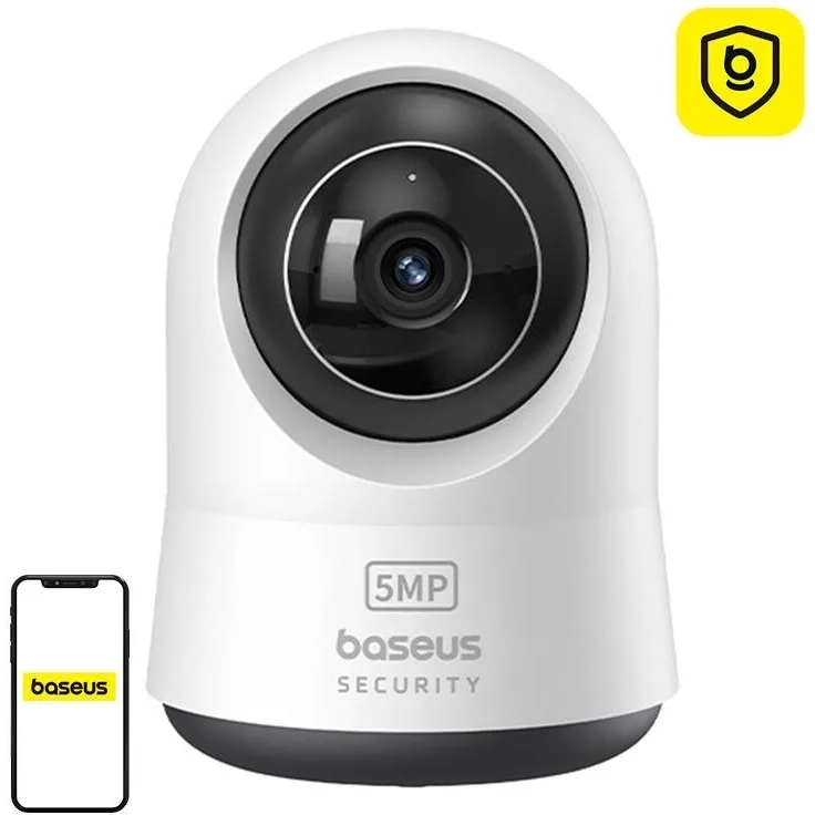 20241129133503_baseus_p1_pro_ip_kamera_parakolouthisis_wi_fi_full_hd_5mp_me_amfidromi_epikoinonia Baseus P1 Pro IP Κάμερα Παρακολούθησης Wi-Fi Full HD+ 5MP με Αμφίδρομη Επικοινωνία - Image 1