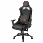 Asus ROG Chariot X Core Καρέκλα Gaming Δερματίνης με Ρυθμιζόμενα Μπράτσα και RGB Φωτισμό Black/Red