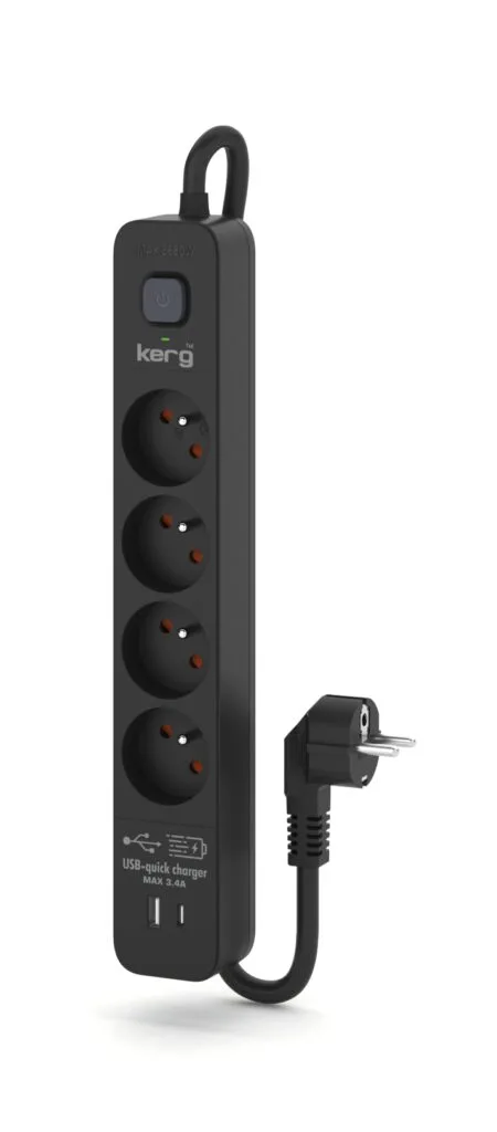 Πολύπριζο 4 Θέσεων με USB-A, 4 USB-C, Διακόπτη και Καλώδιο 1.5m M02522 - Image 1