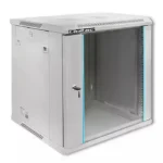 Qoltec Επιτοίχια Καμπίνα Rack 12U Γκρι 54485