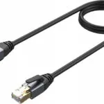 Unitek S/FTP Cat.8 Καλώδιο Δικτύου Ethernet 3m Μαύρο 1τμχ C18149A-3M