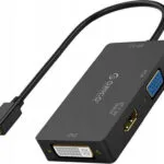 Orico Προσαρμογέας Μετατροπέας mini DisplayPort / HDMI / VGA male σε mini DisplayPort / HDMI / VGA female 1τμχ