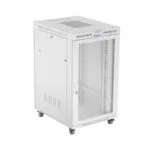 Lanberg Επιδαπέδια Καμπίνα Rack 27U Γκρι FF01-8027-23SL