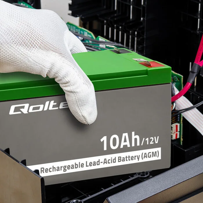 Qoltec Μπαταρία UPS με Χωρητικότητα 10Ah και Τάση 12V 1τμχ - Image 1