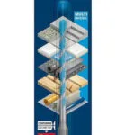Bosch Hex-9 Multi Construction Διαμαντοτρύπανο Καρβιδίου με Εξάγωνο Στέλεχος για Δομικά Υλικά 5mm / 50x100mm 2608900571