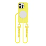 Tech-Protect Magnecklace Back Cover Σιλικόνης Κίτρινο (iPhone 16 Pro)