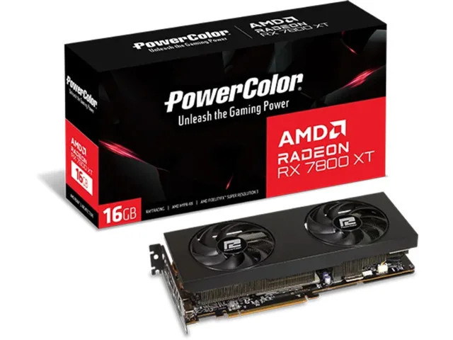 PowerColor Radeon RX 7800 XT 16GB GDDR6 Κάρτα Γραφικών - Image 1