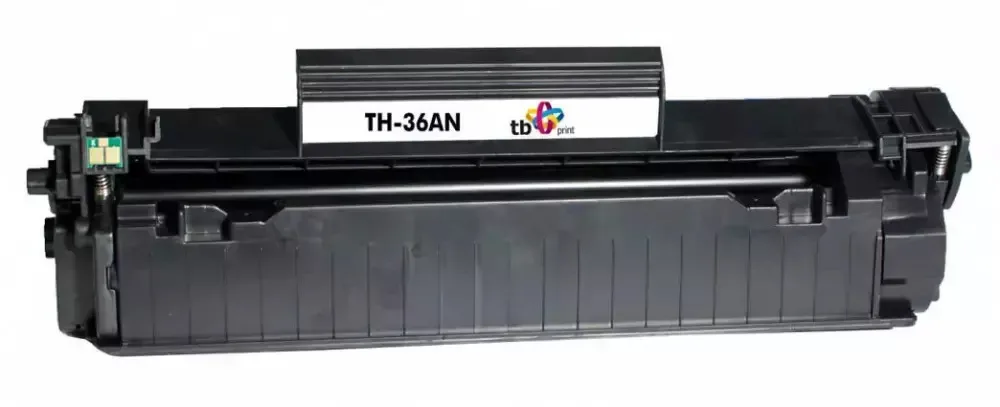 TB Print Συμβατό Toner για Laser Εκτυπωτή HP CB436A Μαύρο (TH-36AN) - Image 1