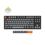 Keychron K8 Max K8M-J4 Ασύρματο Gaming Μηχανικό Πληκτρολόγιο Tenkeyless με Keychron Super Banana διακόπτες και RGB φωτισμό (Αγγλικό US)