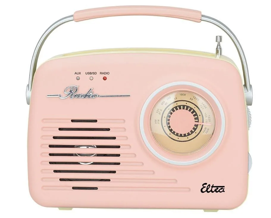 20241210104425_eltra_luiza_retro_sp_11_retro_forito_radiofono_mpatarias_me_usb_roz Eltra Luiza Retro Sp-11 Retro Φορητό Ραδιόφωνο Μπαταρίας με USB Ροζ - Image 1
