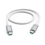 HAMA USB 2.0 Cable USB-C male - USB-C 240W Λευκό 1.5m 00201724
