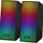 Defender 65047 Ηχεία Υπολογιστή 2.0 με RGB Φωτισμό και Bluetooth Ισχύος 6W σε Μαύρο Χρώμα