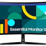 Samsung S3 S36GD FHD VA Curved Monitor 24" FHD 1920x1080 με Χρόνο Απόκρισης 4ms GTG