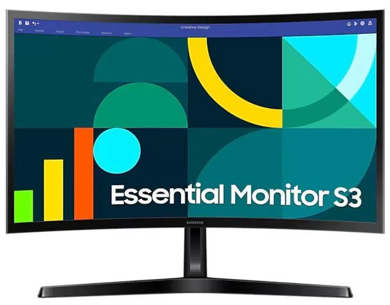 Samsung S3 S36GD FHD VA Curved Monitor 24" FHD 1920x1080 με Χρόνο Απόκρισης 4ms GTG - Image 1