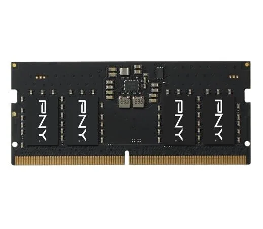 PNY DDR5 με Module 1x16GB και Ταχύτητα 4800 για Laptop MN16GSD54800-BLK - Image 1