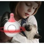 Ultrasonic Anti Tick Lice Flea Device Animals White