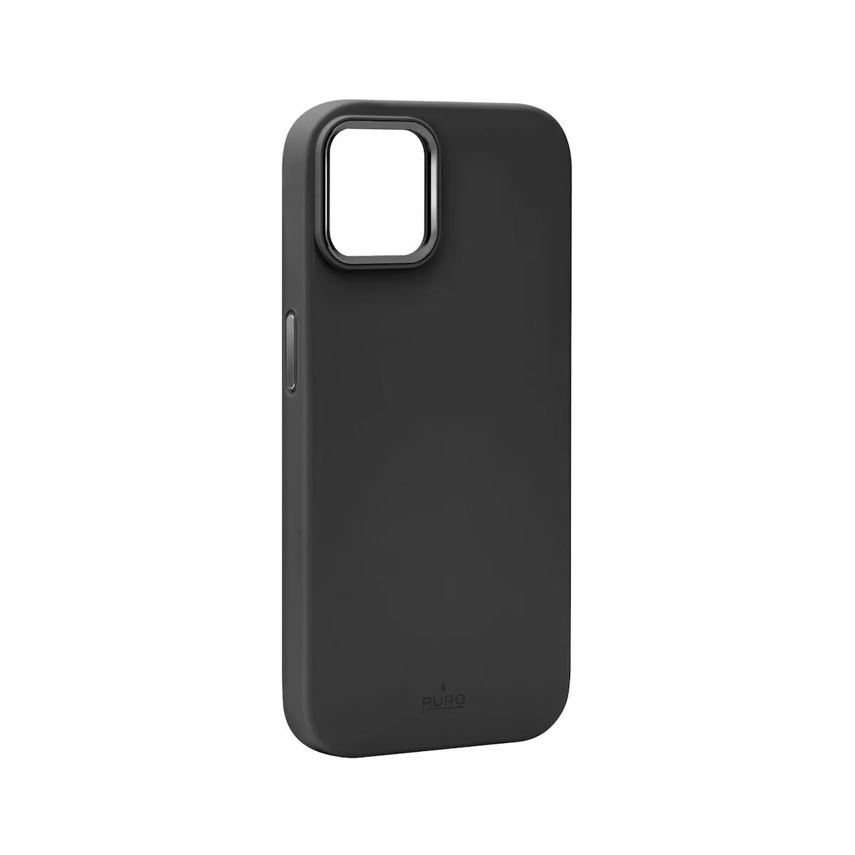 Puro Icon Mag Back Cover Σιλικόνης Μαύρο (iPhone 15) PUIPC1561ICONMPBLK - Image 1