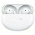 Oppo Enco Air4 Pro In-ear Bluetooth Handsfree Ακουστικά με Αντοχή στον Ιδρώτα και Θήκη Φόρτισης Moonlight White