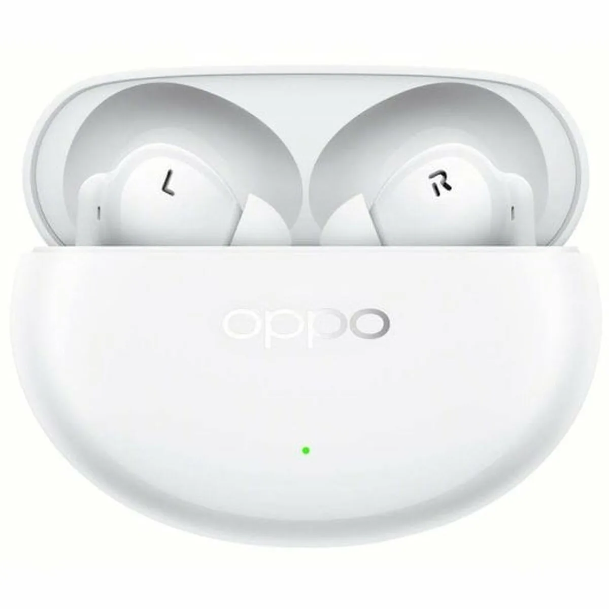 Oppo Enco Air4 Pro In-ear Bluetooth Handsfree Ακουστικά με Αντοχή στον Ιδρώτα και Θήκη Φόρτισης Moonlight White - Image 1